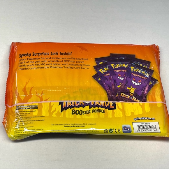 Pokemon Trading Cards TCG Trick Or Trade BOOster 40 Mini Packs Bundle New Sealed - Picture 16 of 16